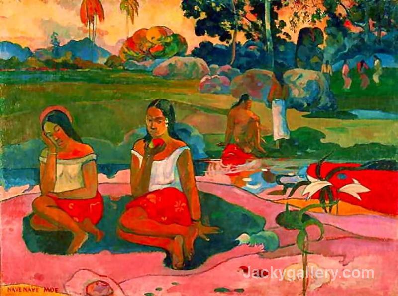 Miraculous Source by Paul Gauguin paintings reproduction